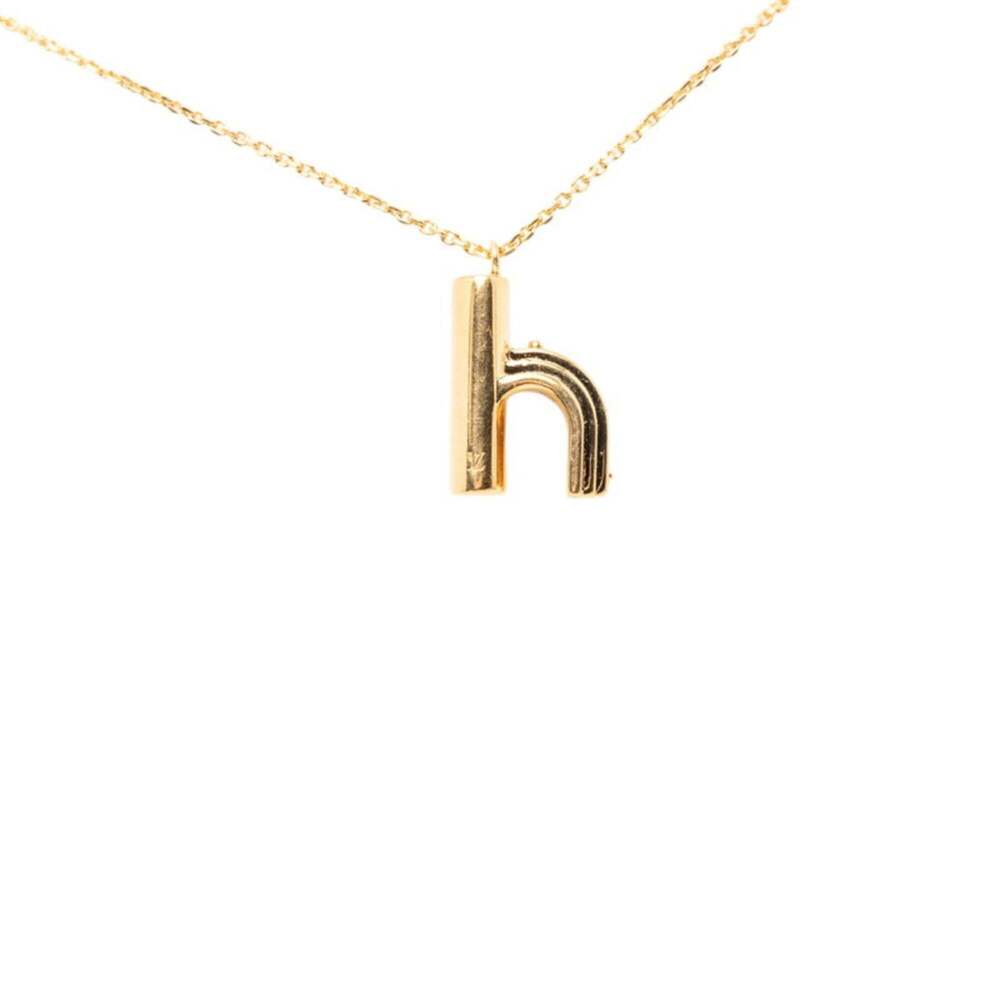 LOUIS VUITTON Gold Necklace - Picture 1 of 8